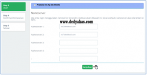 Dedy Akas 7 Panduan Cara Daftar Domain Baru di IDwebhost
