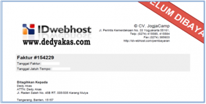 Dedy Akas 17 Panduan Cara Daftar Hosting Baru di IDwebhost