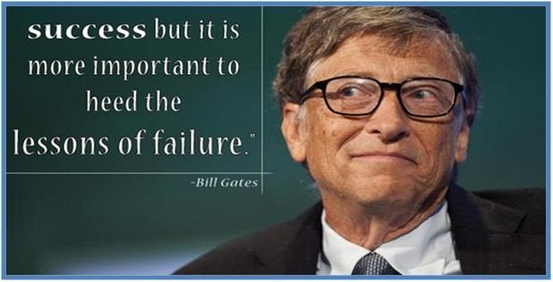 Success but it is more important to heed the lesson of failure, Bill Gates - Dedy Akas Website Success but it is more important to heed the lesson of failure, Bill Gates - Dedy Akas Website
