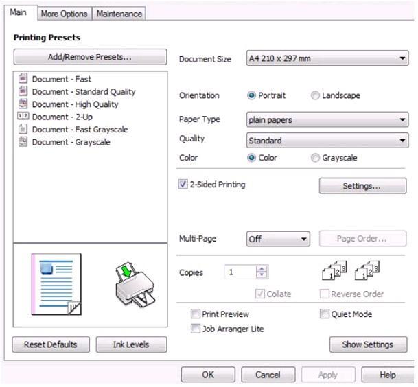 CARA NGEPRINT BOLAK BALIK DI PRINTER EPSON