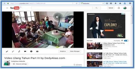 Cara Mendaftar Google Adsense Melalui Youtube - Dedy Akas Website