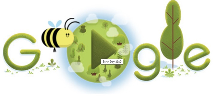 Trending Hari Ini Hari Bumi atau Earth Day 2020 by Google Doodle